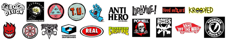 取り扱いブランドロゴマーク